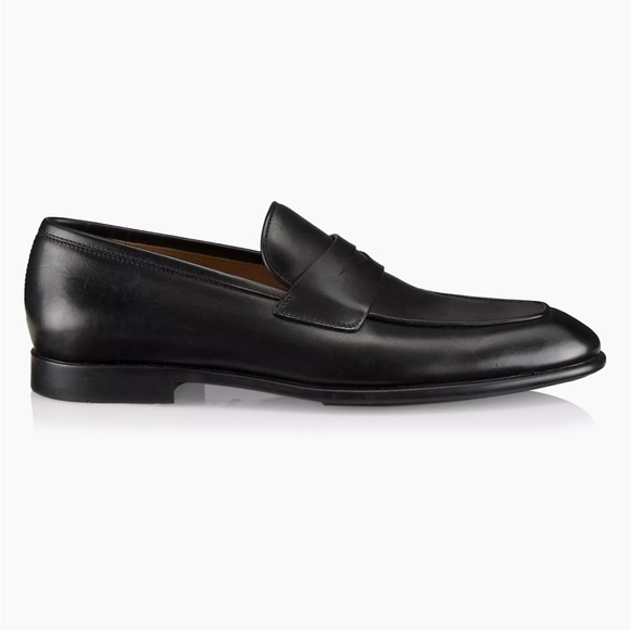 NEW w/o box Salvatore Ferragamo FERRAGAMO Funes Loafers black Italian Leather - Picture 7 of 14